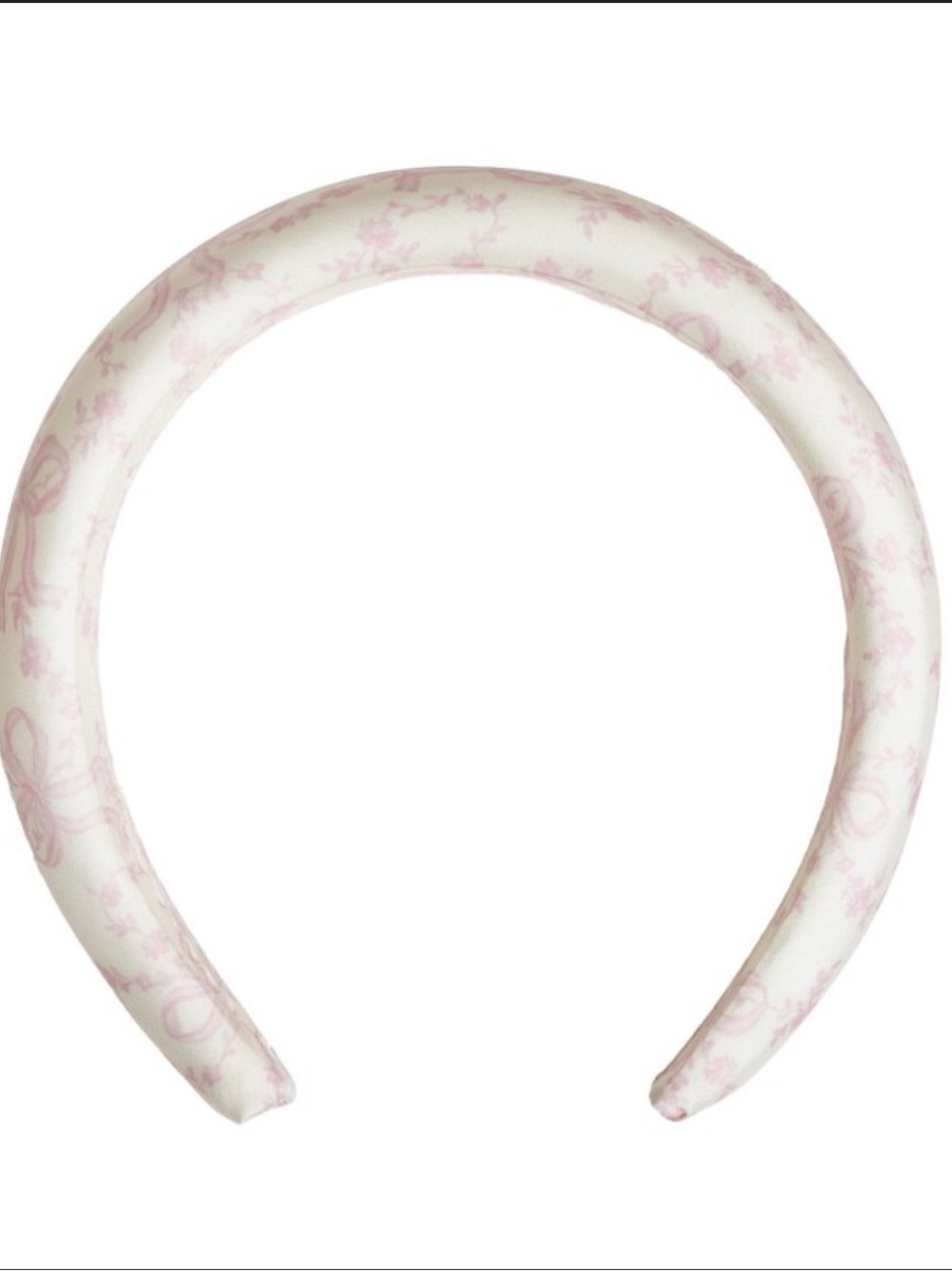 LoveShackFancy x Target - Goody Coquette Bow Padded Headband in Chantilly